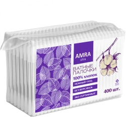 AMRA cotton buds (packet) 1/400/12