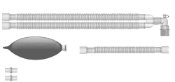 Respiratory devices for joint use with anaesthetic and resuscitation equipment, version: a