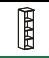 Wooden shelving units of "Style V KR" series