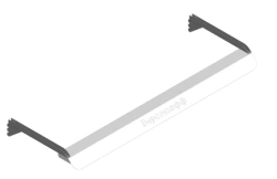 Antistatic furniture attachments - lighting unit
