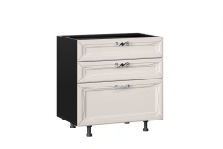 Bianca LD.271910.000 Front set for kitchen cabinet 800 with 3 drawers LUX
