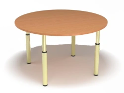 Children's adjustable table "Round" Article No.: StDKR-1