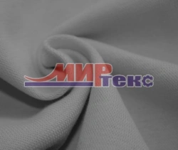 Mixed knitted fabric (XL-50%, PE-50%) smoothly dyed, lastic 1+1