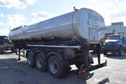Semi-trailer-tanker, UZST brand, type 9177, modification 9177-0000095