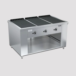 Gas cooker with closed flame PRG-IIA-3C "Maxi"