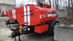 Tractor slurry tanker semitrailer LKT-4P (using axles of LKT-P1800.00 model)