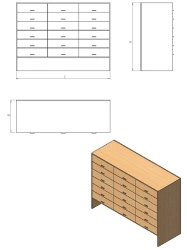 File cabinet (SHK series)