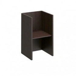 Low shelving unit without horizontal panels 48*44*77, "Bourne Optima" B 411