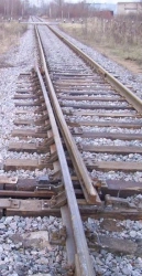 2884.00.000 P65 type dumping arrow on reinforced concrete bars
