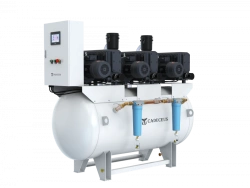 Vacuum station CADUCEUS VAC 3/360 D, 11 kW, 360 m3/hour, -0.04-0.9 MPa