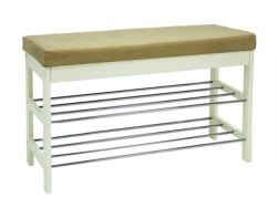 Banquette with wooden frame