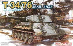 Assembled model Tank T-34/76 Mod.1941