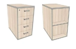 Side table, with lock, 430*704*750 mm AsTP-6.z