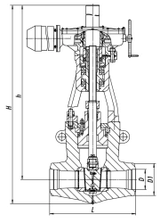 Gate valve 880-400-ED