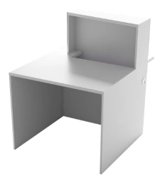 Barrier left LS, marking "MS FURNITURE".