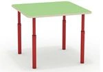 Children's square adjustable table Model StK4