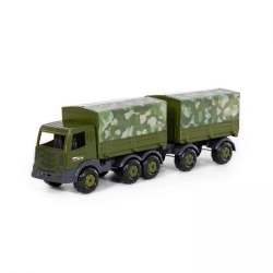 "Prestige", military flatbed tilt military vehicle with trailer, article no. 48608