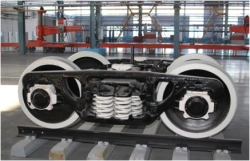 Biaxial trolleys model 18-9770, type 2 GOST 9246
