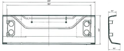 4238-50-5601210 Bumper panel