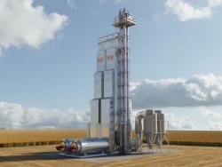 Modular shaft grain dryer type "C" C-60 "Standard" (indirect heating, combined)