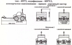 Trailer - road master 8597u2