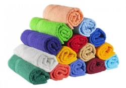 Adult toilet linen terrycloth from cotton fabrics: terrycloth towel