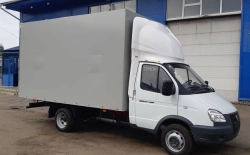 Trucks with technically additional gross vehicle weight less than 3.5 tonnes, type 2787 modification 278830 based on GAZelle BUS