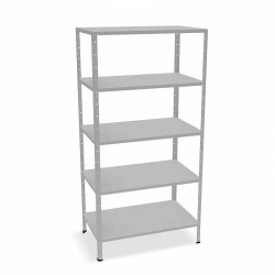 Office shelving unit (metal) of "Edelwood" trade mark
