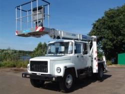 AGP-20T compact GAZ-33098 with 5-seat cabin 19M 80/250/300KG 13.5M