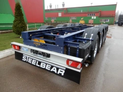 Trailer chassis model PH-36 modification PH-36R with axle unit BPW HSFALM 9010-15 V36 61.68.361.147QS, pneumatic tyre 385