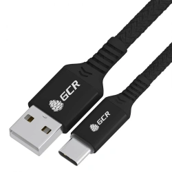 TypeC Cable, Model GCR-UCQC5N, Nylon, Fast Charging, USB 2. 0