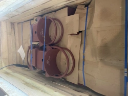 Hangers and supports for feed water pipework and feed unit. 171.20.226 VS