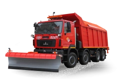 Road combined machine ED 244A4 on the basis of truck MAZ 6516C9