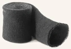 Stretch knitted fabric for cuffs 70% cotton, 25% polyester, 5% lycra
