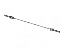 MB-BarM50H-W Female, chromed, length - 2020mm, bushing - 50mm, Olympic lock, load up to 350kg. Weight - 22kg. Dia