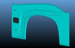 6292-401-5402502 SB Left front arch panel