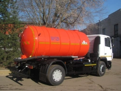 Vacuum machine KO-529-16 (on the basis of chassis MAZ-5340C2; MAZ-534025)
