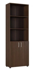 Wooden office furniture, for other public areas: Panel cupboard with glass AC