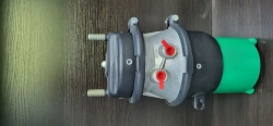 Brake chamber with spring energy accumulator type 16/24