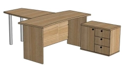 School ergonomic desk with briefing console TU 31.01.11-001-05065033-2021