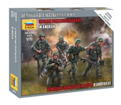 Assemblage model "German Panzergrenadiers in anoraks"