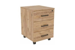 Office wooden cabinet on wheels model No. 23