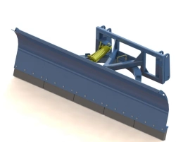 Interchangeable working bodies for the universal agricultural loader PKU-0,8: utility blade PKU-0,8-15.