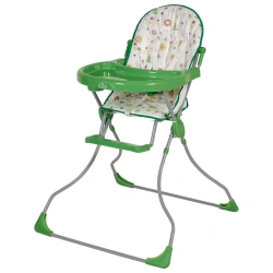 Polini Kids Highchair 152 Forest Friends, green, article number 0001709-05