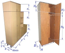 Cupboard for teaching aids project SI56.13.19.00