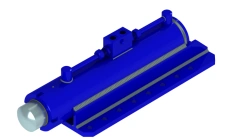 Hydraulic cylinder 1230.00.00.00.00 (100x80-350, mm), 20MPa