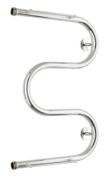 Towel dryer 00014-6040PS "STYLE" M-obr. 2P 600?400 thread-bend 1", Without covering