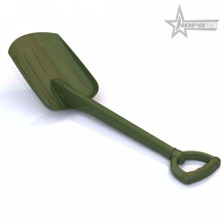 Shovel 70cm khaki