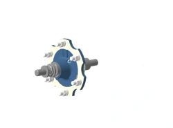 Through axle OP -205.050.330