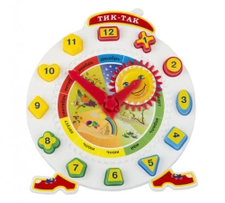 Cognitive-developmental game "Tic-Tac" with 12 logical figures